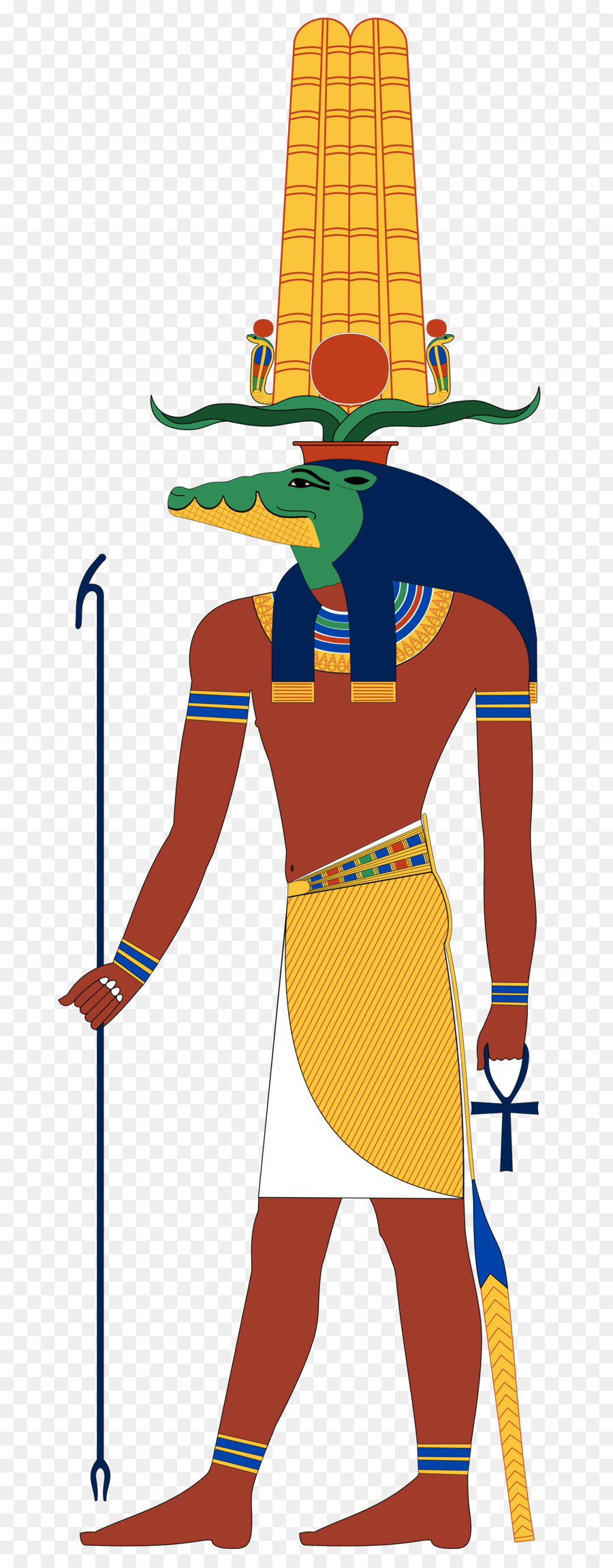 Faiyum Alten ägyptischen Gottheiten Sobek-Krokodil - ägyptische