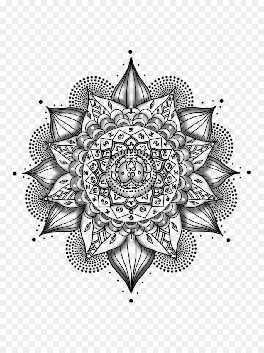 Mandala Mehndi Clip art - ispirazione