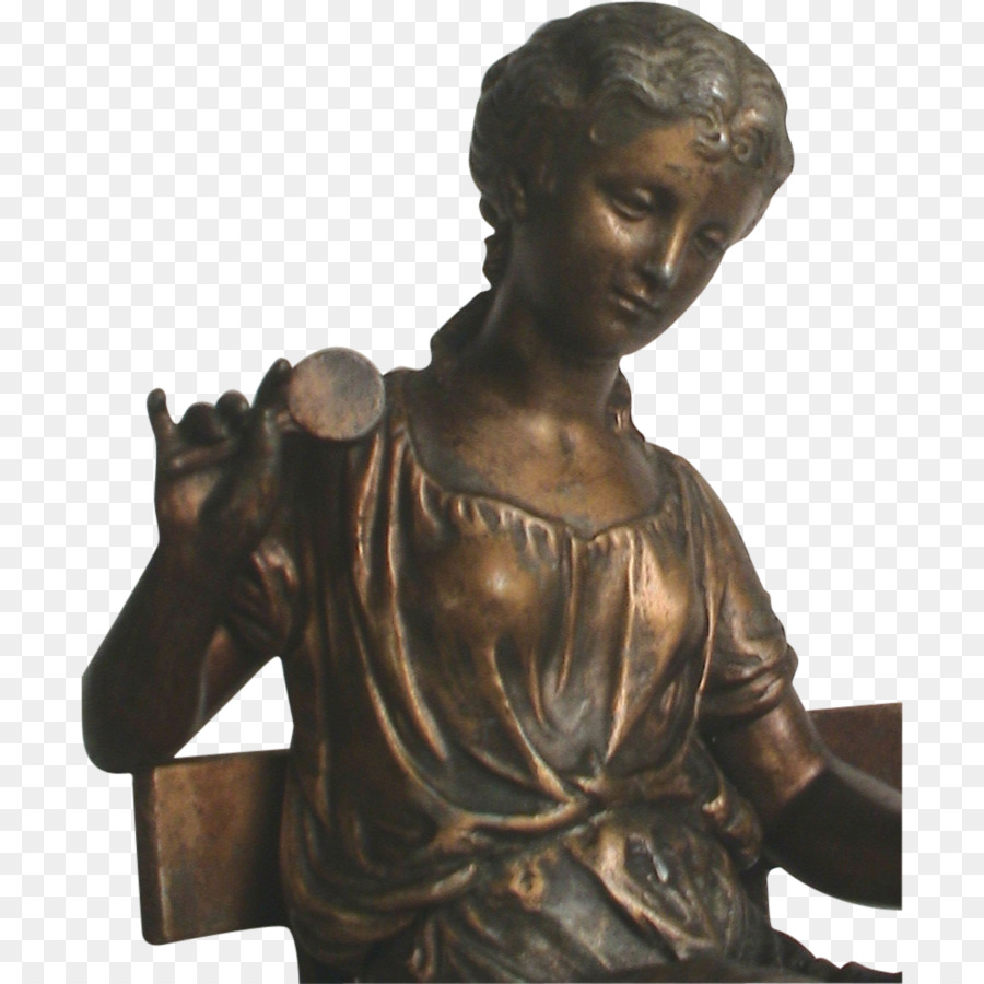 Statue Spelter Bronze-Skulptur - Frau's Tag