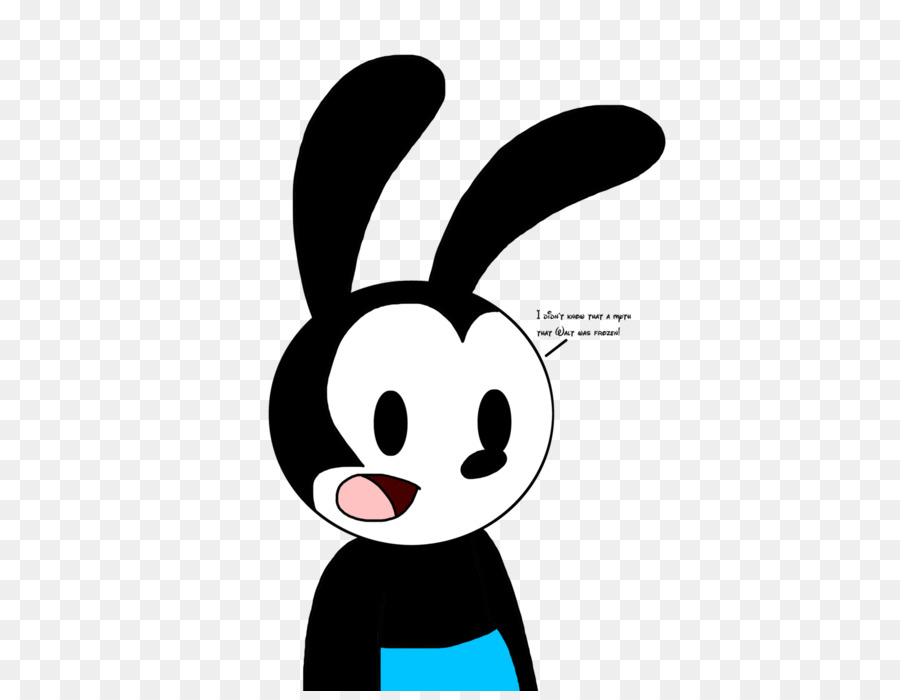 Osterhase Kaninchen Hase clipart - Oswald das glückliche Kaninchen