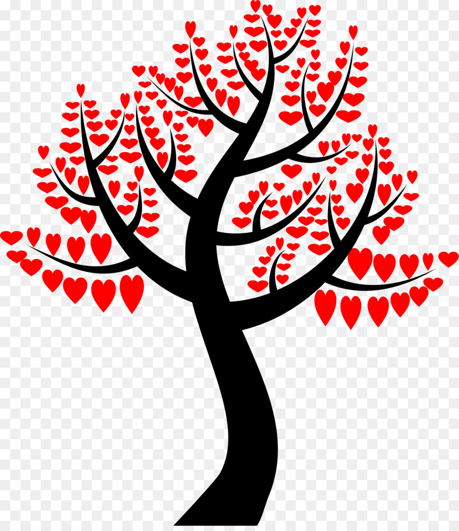 Cây Clip nghệ thuật - tình yêu cây