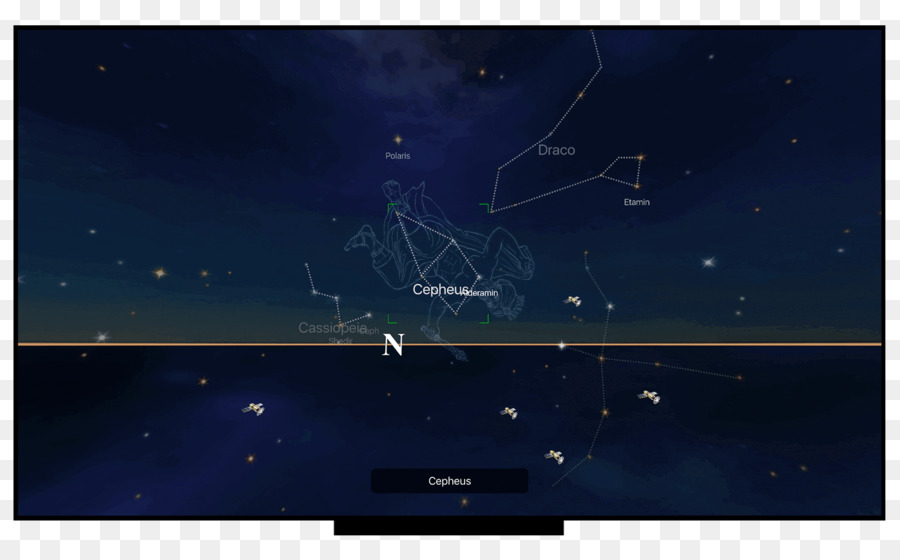 Sfondo per il Desktop del dispositivo di Visualizzazione del Computer Multimediali Fenomeno - cielo di notte