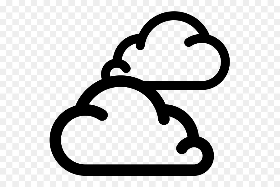 Icone del Computer Cloud Temporale di Neve Clip art - pioggia