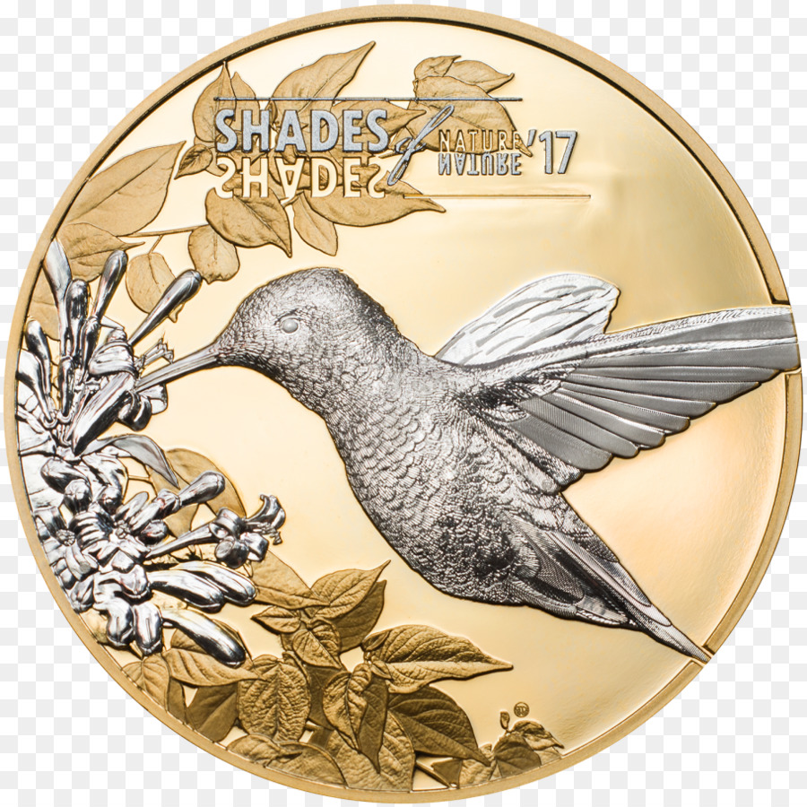 Cook-Inseln Kolibri-Silber-Münzen-Gold - Silbermünze