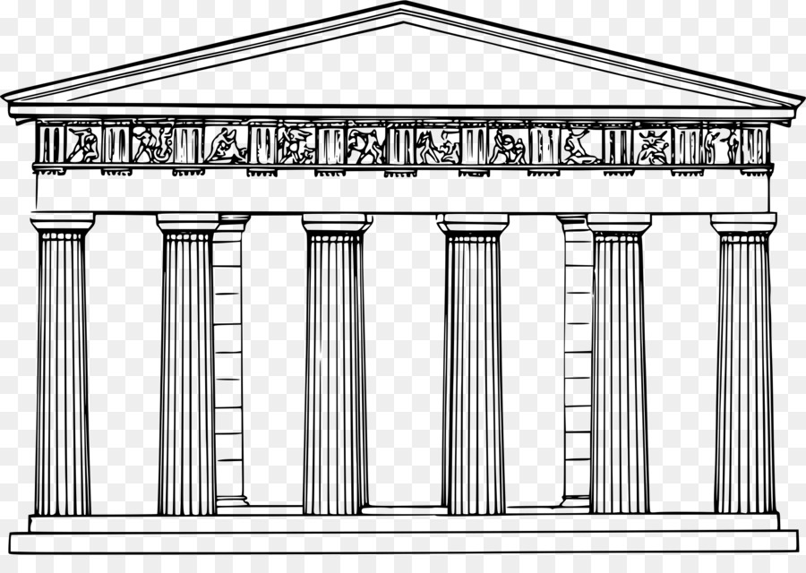 Antikes Griechenland-Tempel von Hephaestus Antiken griechischen Architektur der Antike Griechische Tempel - Tempel
