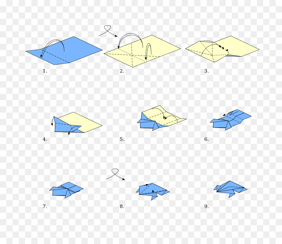 Origami di Carta Origami di Gru di Carta Azione origami - Origami