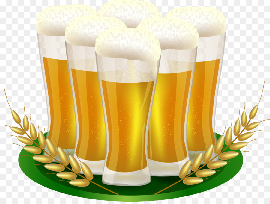 Bicchieri di birra bevanda Alcolica Clip art - orzo