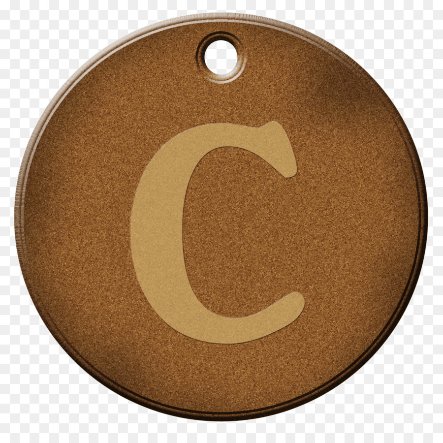 Kreis Oval Material - der Buchstabe c