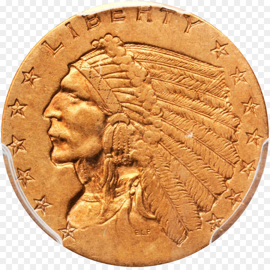 Gold Münze Quarter eagle Indian Head gold pieces - Goldmünzen