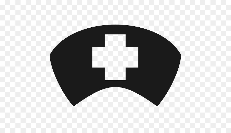 Cappellino da infermiera Infermieristica Cappello - in bianco e nero