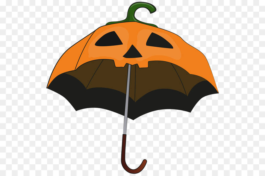 Regenschirm Kürbis Kleidung Accessoires Kostüm Clip-art - Sonnenschirm