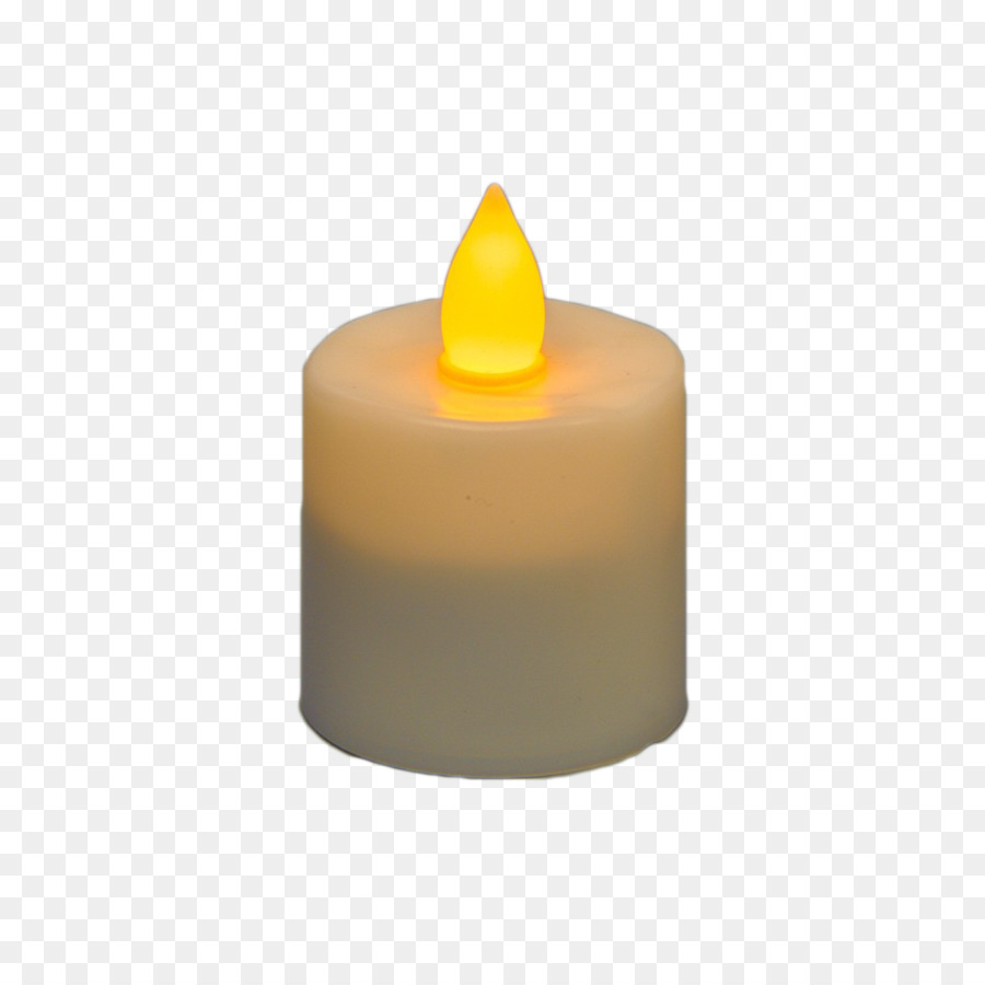 Flammenlose Kerzen Wachs Beleuchtung - Bernstein