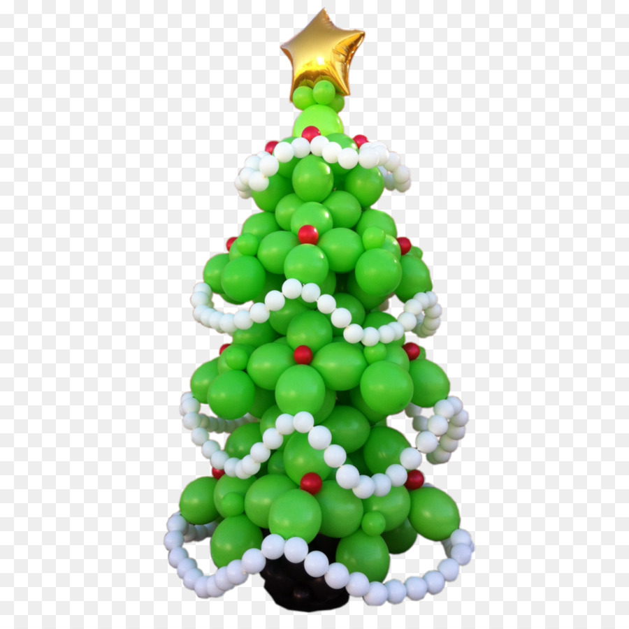 Palloncino modellazione di Natale, decorazione albero di Natale - decorazioni