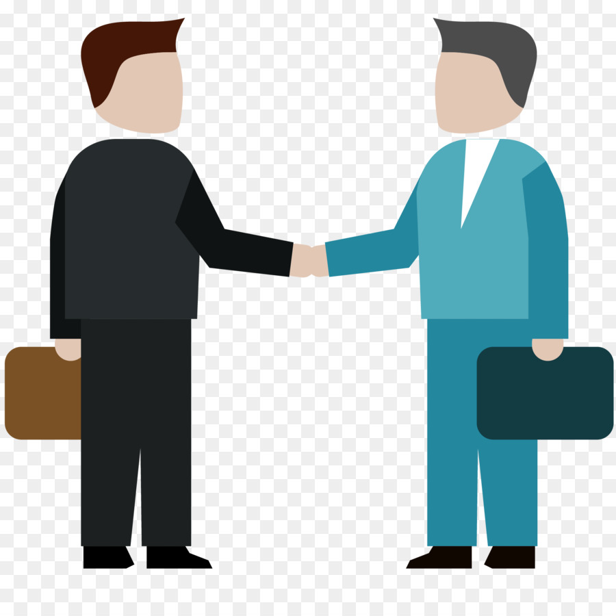 Business Handshake Clip art - uomo d'affari