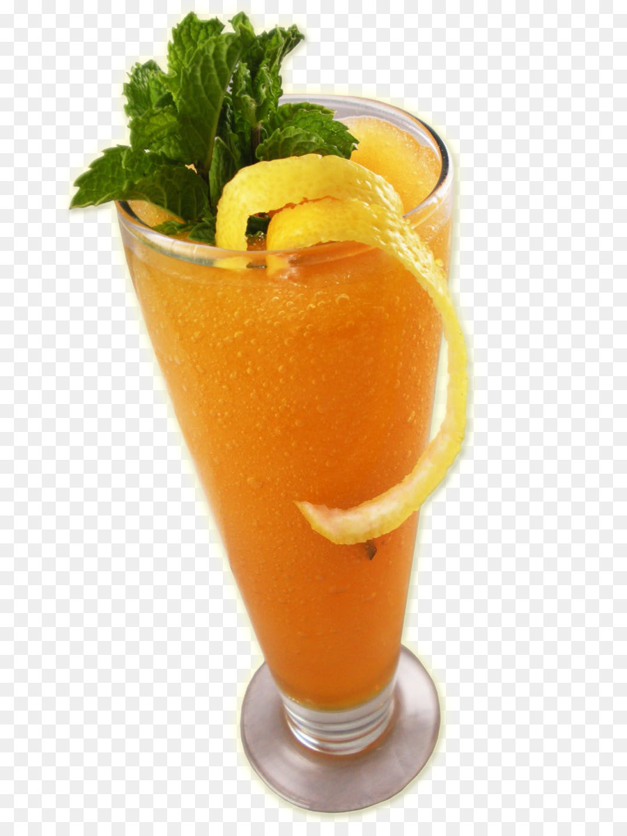 Nước Cam uống Cocktail trang trí sức Khỏe lắc uống Không cồn - chanh