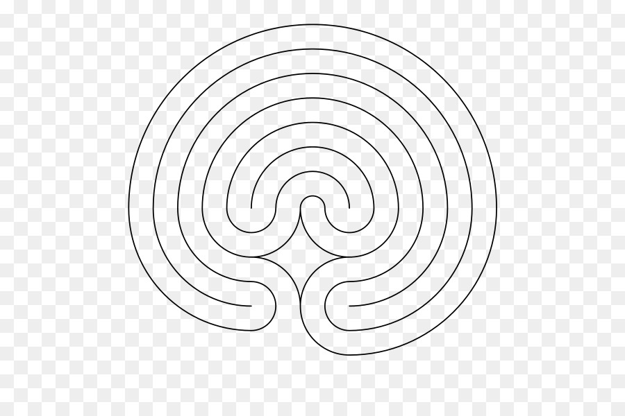 Labyrinth Chartres Spirale, Kreis, Mandala - Labyrinth