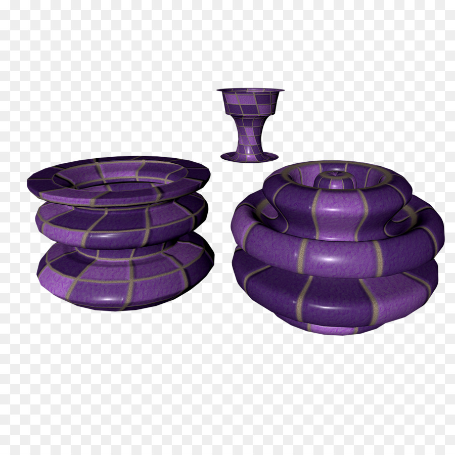 Keramik-Porzellan-Vase - Keramik