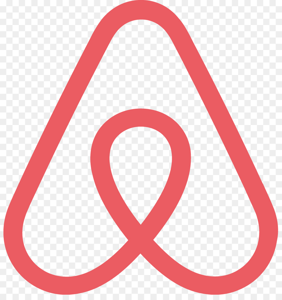 Airbnb Alloggio Vacanza di lavoro a noleggio Logo - vettore