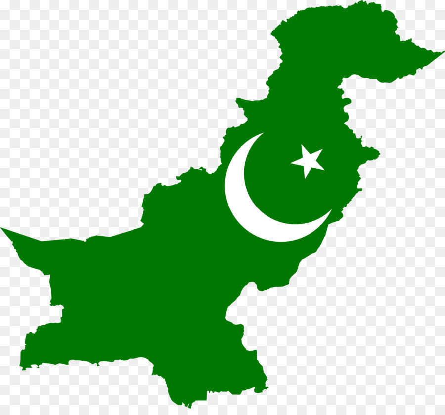 Flagge von Pakistan World map Globe - Land