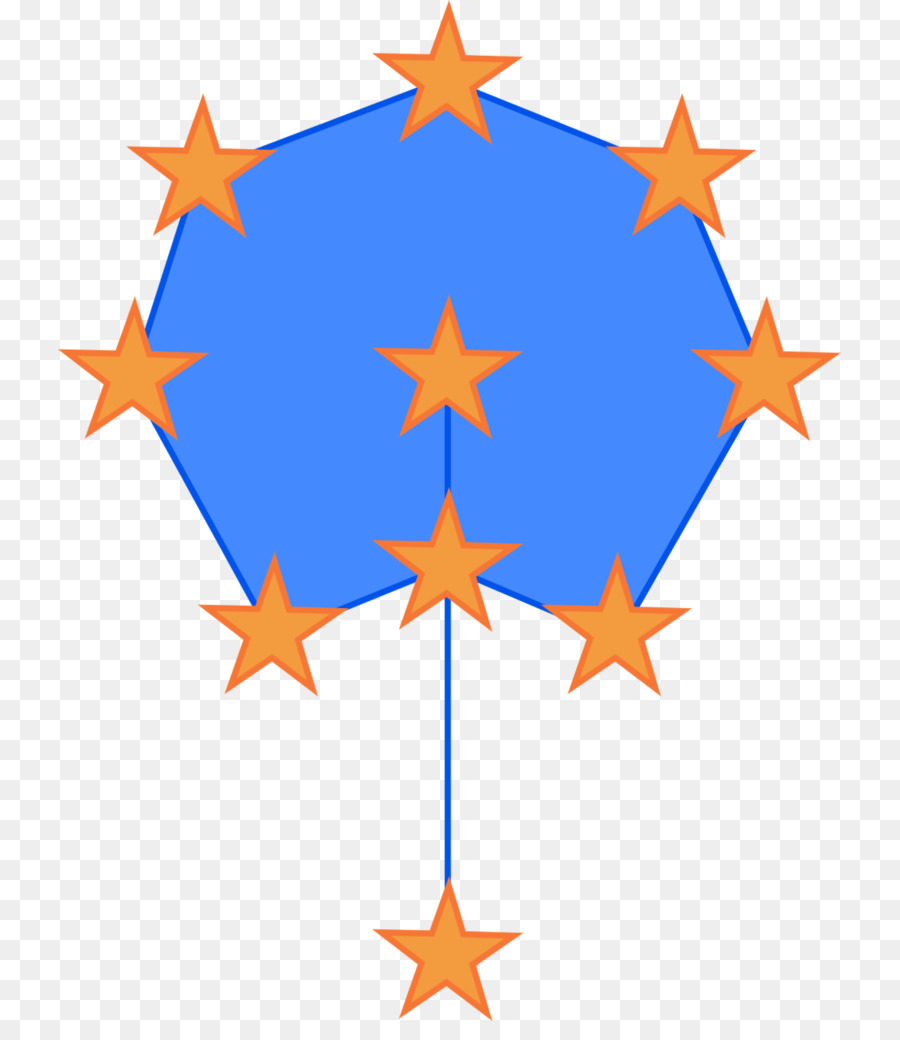 Flagge von Samoa Flagge von Europa Kunst - Silver Star
