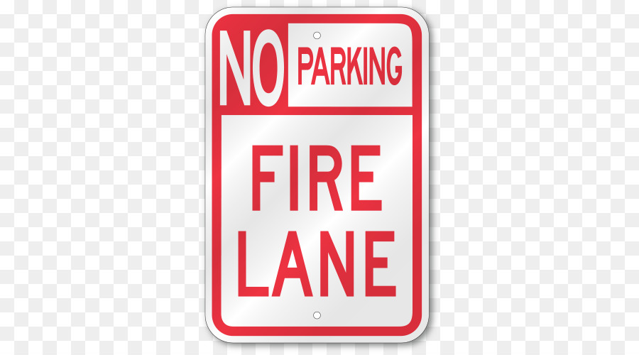 Fire lane-Parkplatz Car Park Verkehrszeichen - Feuer Brief