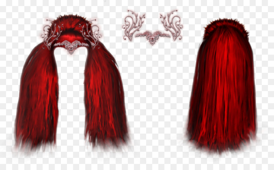 Tóc đỏ, tóc Đỏ màu Tóc Clip nghệ thuật - nữ hoàng vương miện