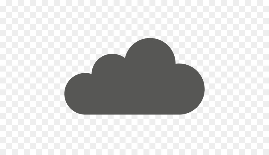 Il Cloud computing Icone del Computer - nube