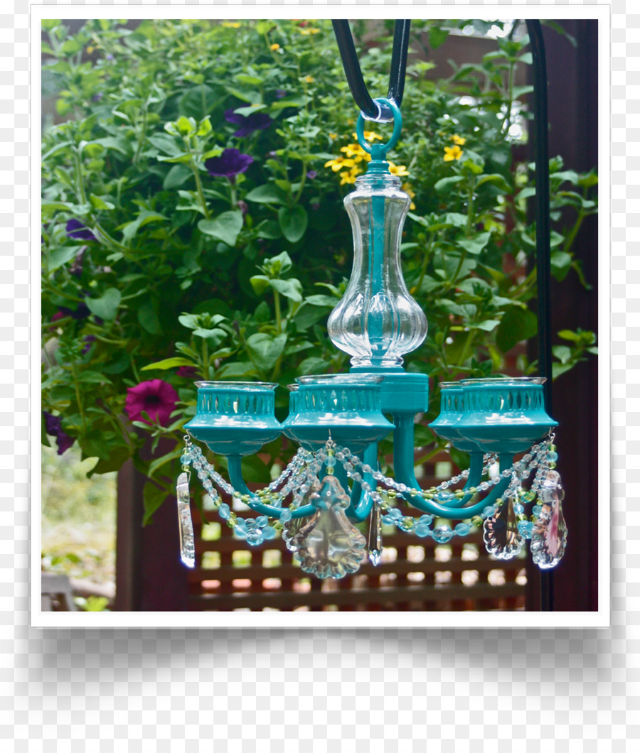 Kronleuchter Garten Terrasse Glas - Leuchter