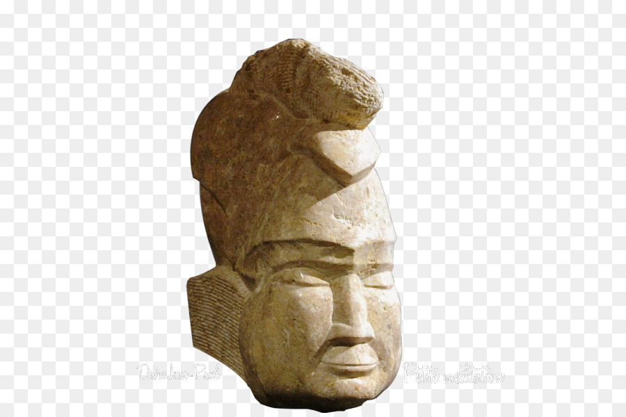 Scultura Statua scultura in Pietra di Fotografia Figurina - meditazione