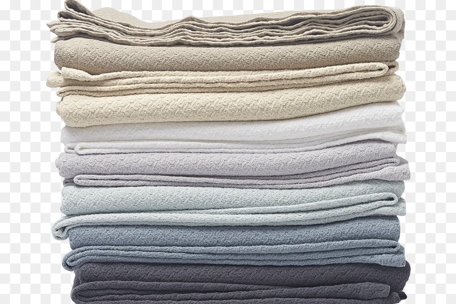 Textile Bio-Baumwolle Leinen Wolle - Decke
