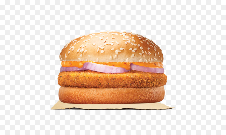 Veggie Burger Hamburger Chicken Sandwich Tikka knusprig gebratenes Huhn - Burger King