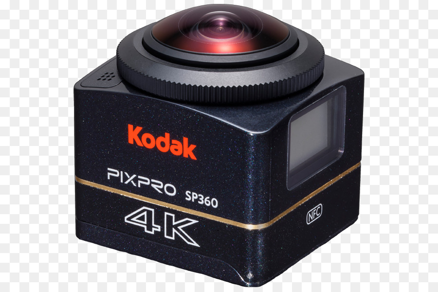 Kodak obiettivo della Fotocamera di Samsung Gear 360 con risoluzione 4K - 360 fotocamera