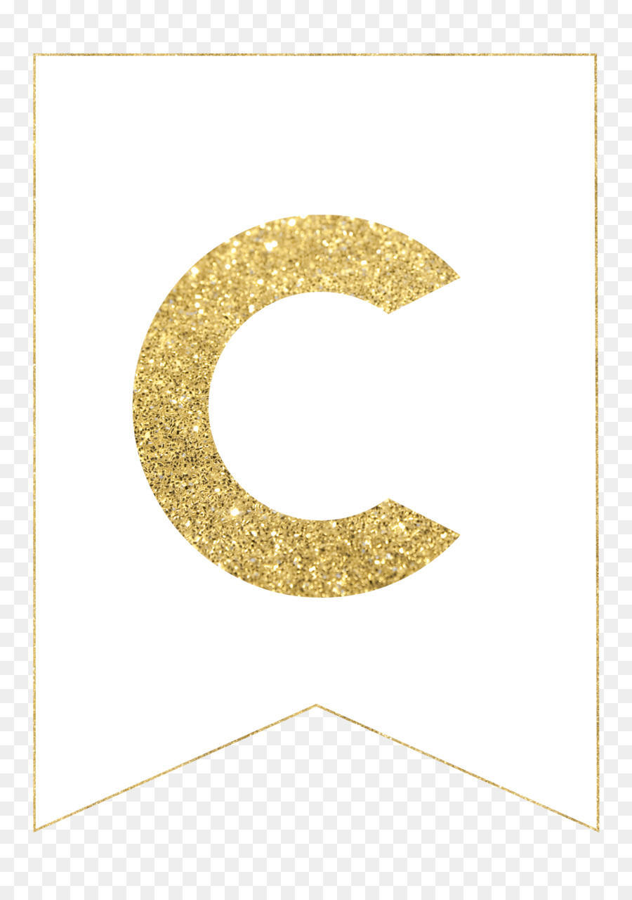 Papier Brief Banner Drucken Alphabet - Gold Banner png Regarding Printable Letter Templates For Banners