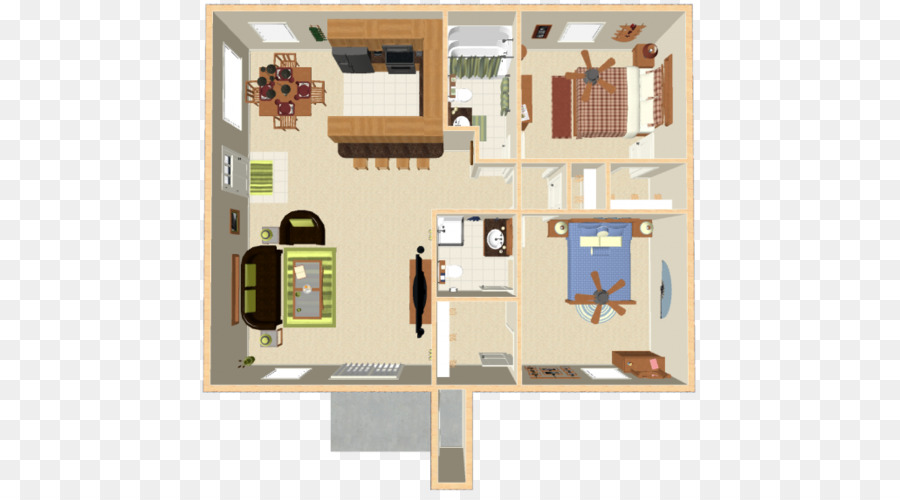 Wohnung Schlafzimmer-Haus-Immobilien-Home - Schlafzimmer