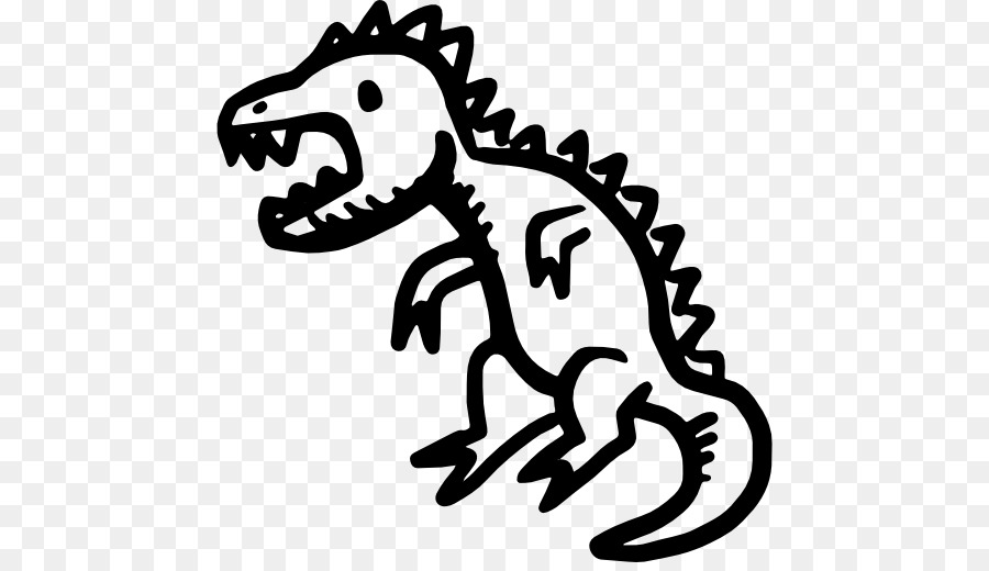Zeichnung Kunst Tyrannosaurus - Dinosaurier Vektor