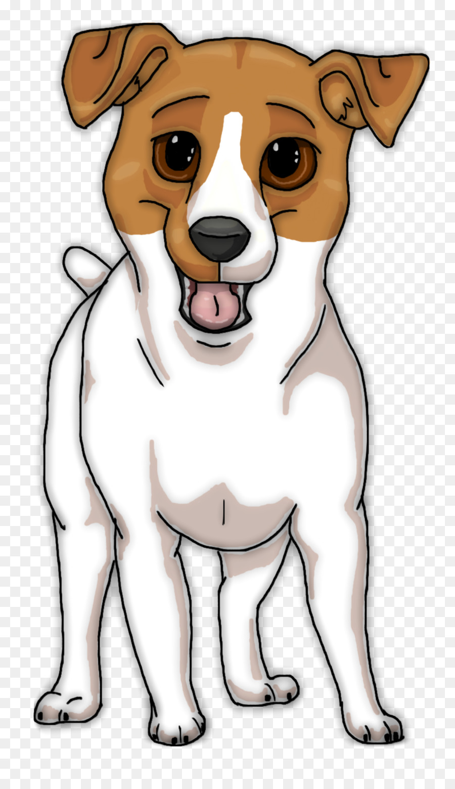 Jack-Russell-Terrier Welpen-Ratte-Terrier, Shih-Tzu, Zeichnung - Jack