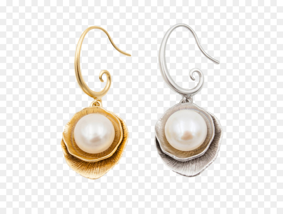 Ohrringe Kultivierten Süßwasser Perlen Schmuck Edelstein - Haken