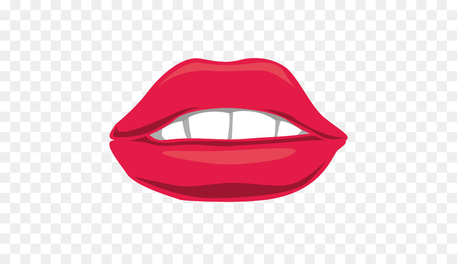 Mund Lächeln Lippe Rot - pop art