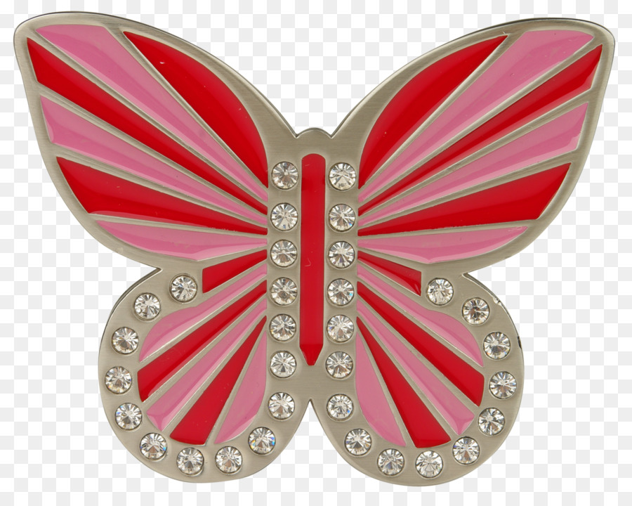 Cintura Di Fibbie Per Cintura Fibbie Butterfly Jewellery - rosso farfalla