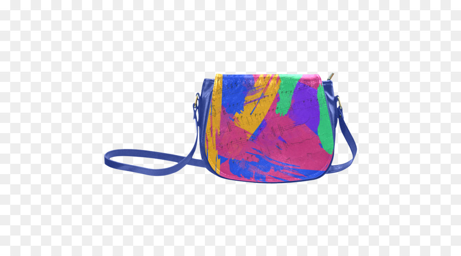 Handtasche Messenger Taschen Tote bag Zipper - Aquarell Pinselstrich