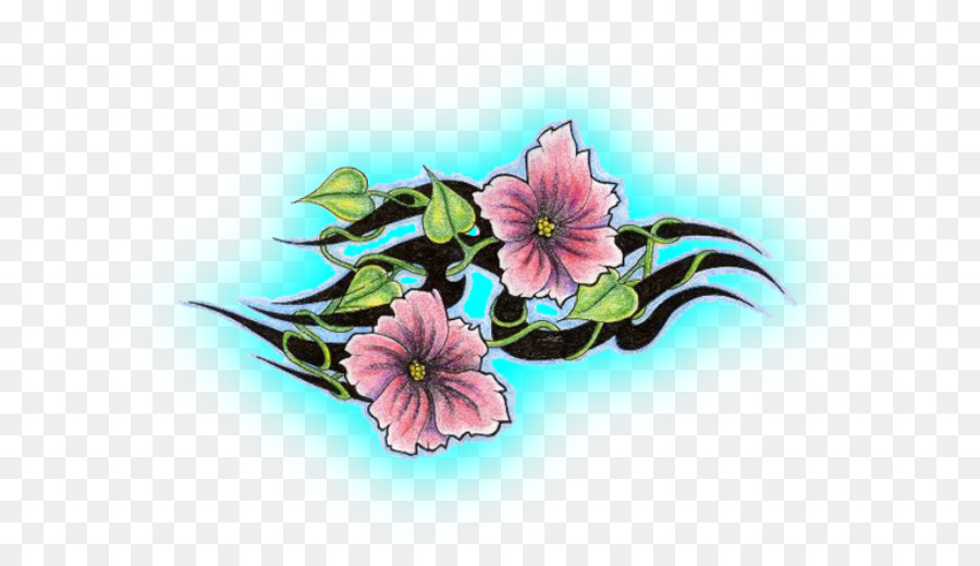 Blume, Floral design Farbe Hibiskus - Hibiskus