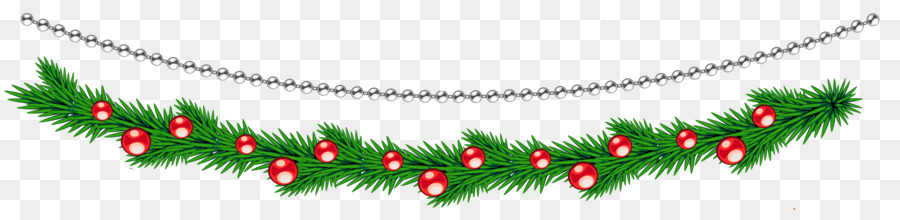 Gioielli albero di Natale, decorazione di Natale, Abete, Abete rosso - ghirlanda