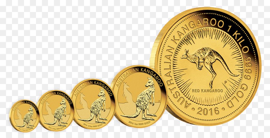 Perth Bạc hà Thỏi tiền xu Úc thỏi Vàng Kangaroo - Đồng tiền vàng