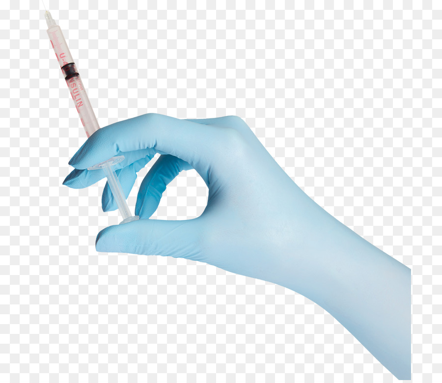 Medizinische Handschuhe, Hand Persönliche Schutzausrüstung Nitril - Hand halte