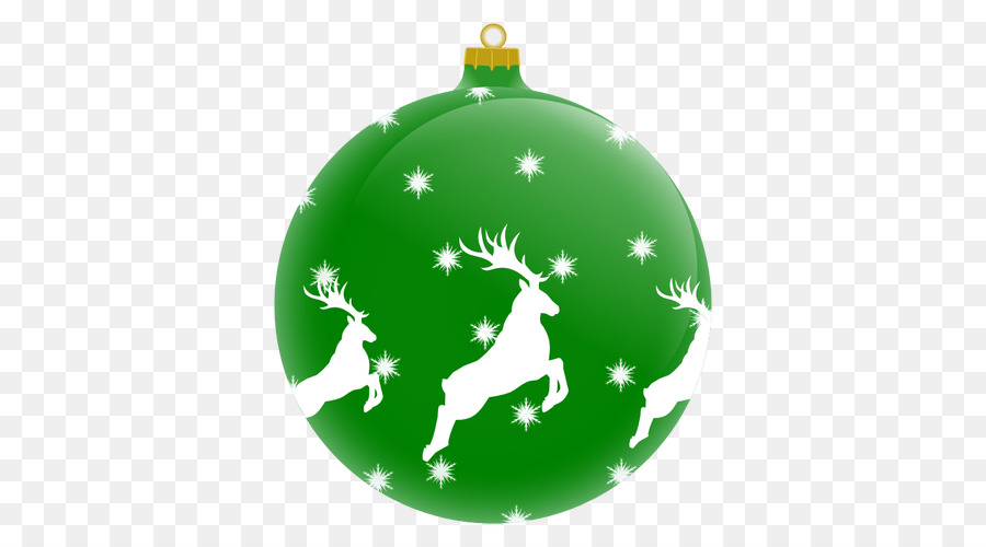 Di natale, ornamento di Natale, decorazione albero di Natale di arte della Clip - verde vettoriale