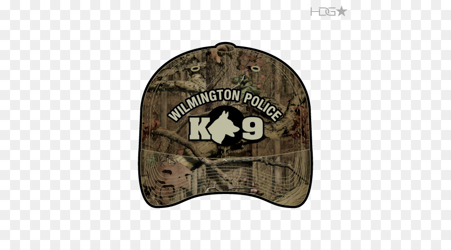 Disco rigido Grafica cappellino Militare mimetico Copricapo - Cane poliziotto