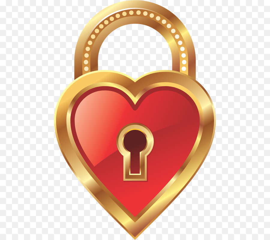 Herz Schlüssel Love lock Clip-art - Rau