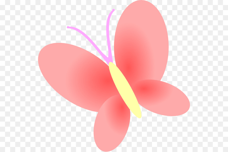 Schmetterling Rosa-Royalty-free clipart - rosa Schmetterling