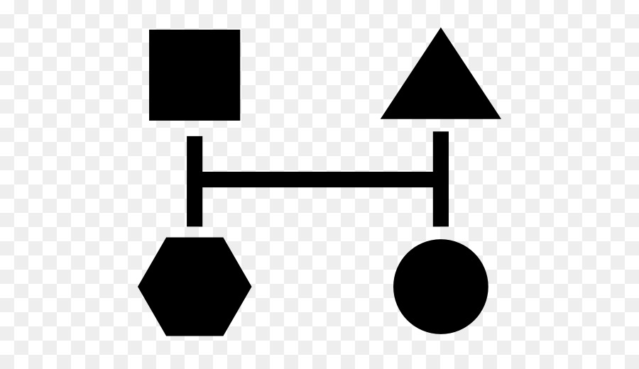 Computer Symbole Geometrischer Form-Geometrie - geometrische Formen