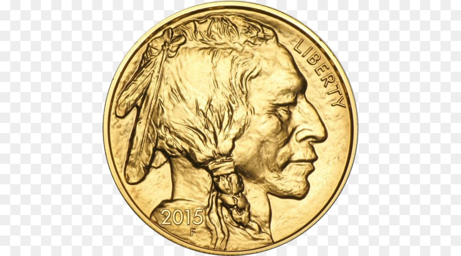 American Buffalo di moneta Stati Uniti Zecca fior di conio della moneta - Monete d'oro